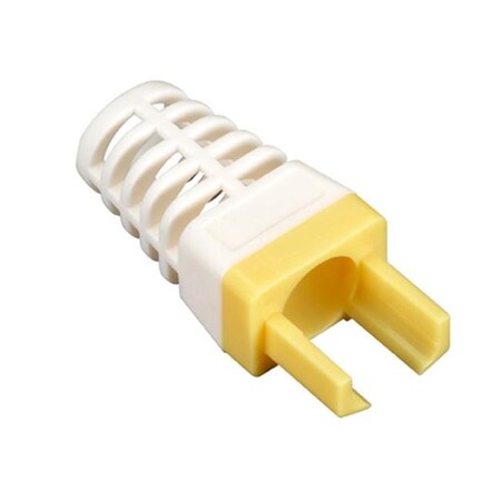 Black Box Black Box Network Services C6EZ-BOOT-YL EZ-RJ45 CAT6 Strain-Relief Boot; Yellow C6EZ-BOOT-YL